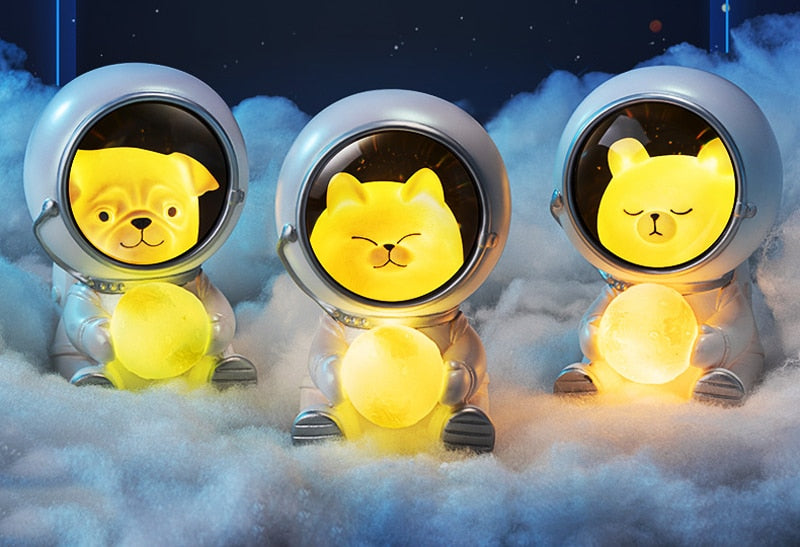 LED Astronaut Lamp