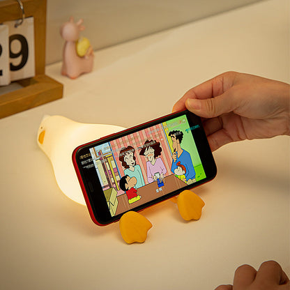 Lamp and Cell Phone Holder - Animated Duck