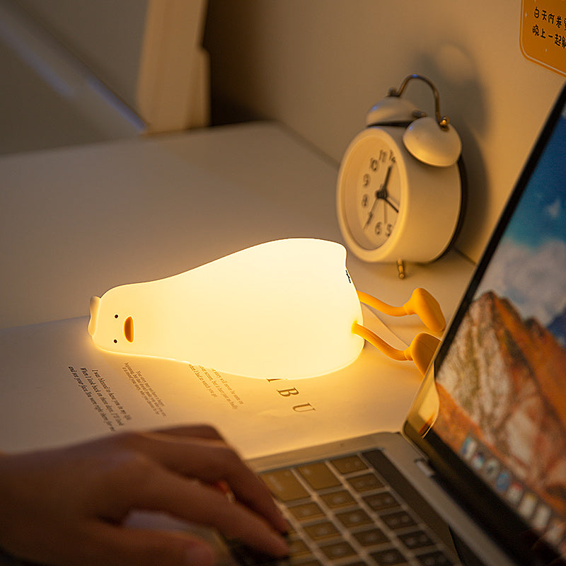 Lamp and Cell Phone Holder - Animated Duck