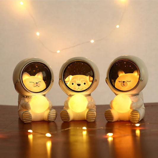 LED Astronaut Lamp
