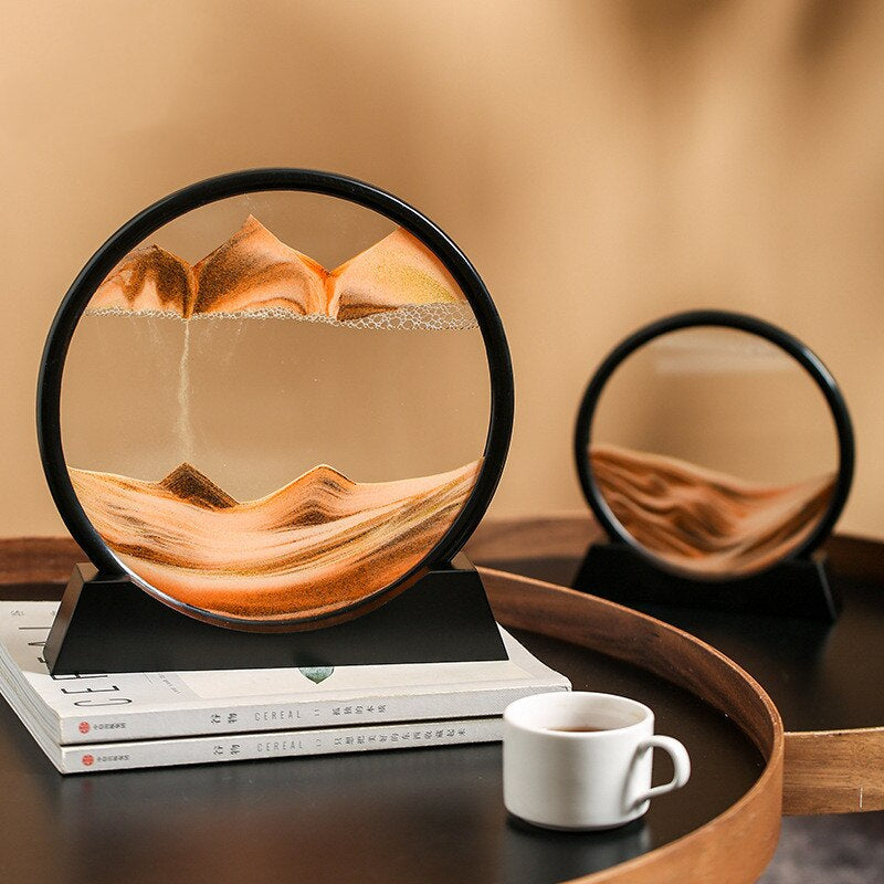 Creative 3D Sand Hourglass