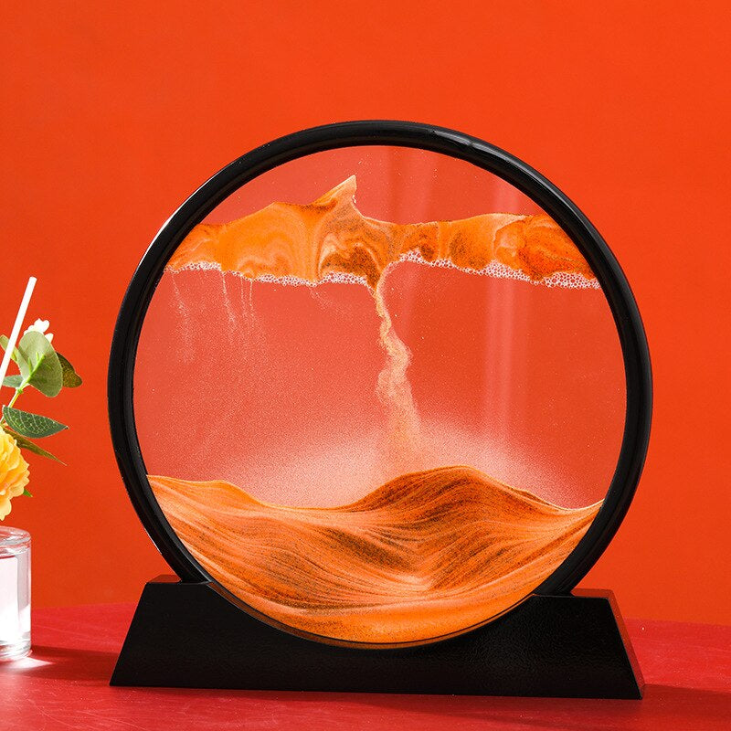 Creative 3D Sand Hourglass