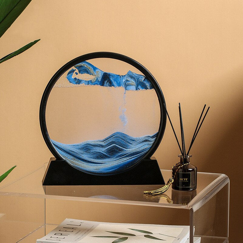 Creative 3D Sand Hourglass