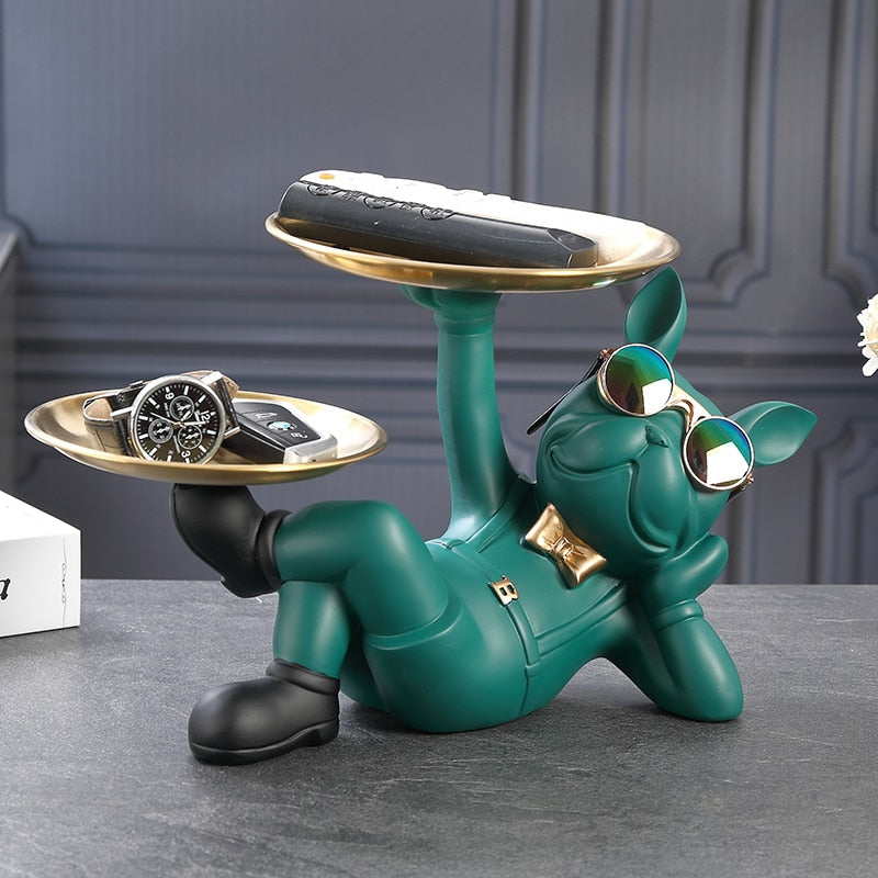 Bulldog Butler Double Tray