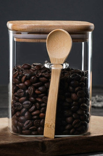 Condiment Holder with Spoon
