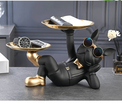 Bulldog Butler Double Tray