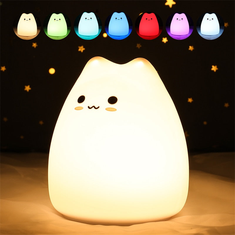 Loving Cat Lamp