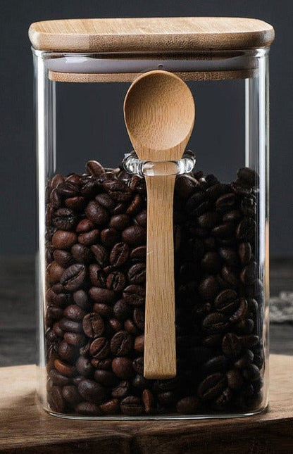 Condiment Holder with Spoon