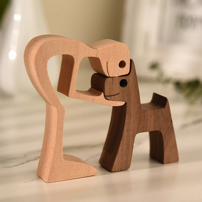 2-Piece Loving Pet Sculptures