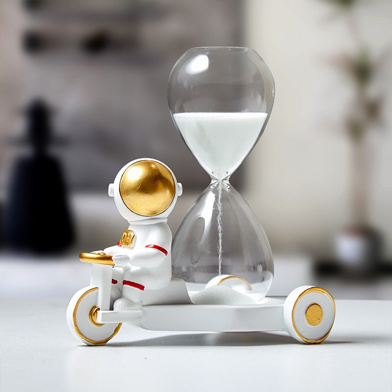 Decorative Astronaut Hourglass