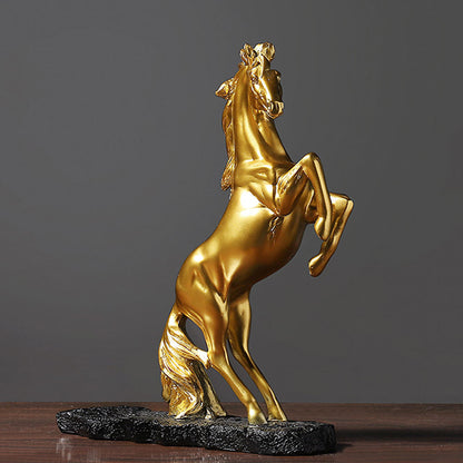 Imposing Horse Wine Rack