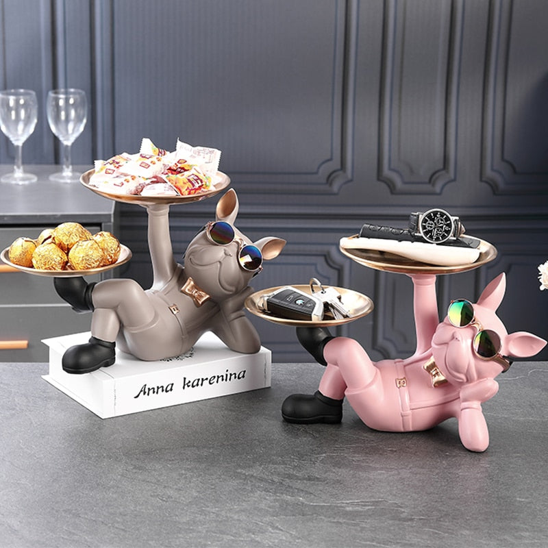 Bulldog Butler Double Tray