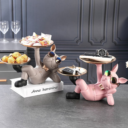 Bulldog Butler Double Tray