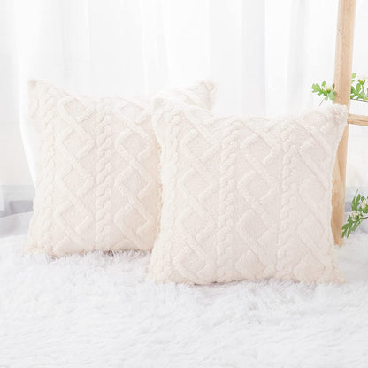 Plush Pillow Cover