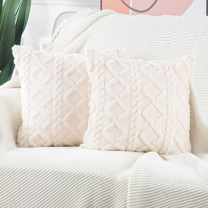 Plush Pillow Cover