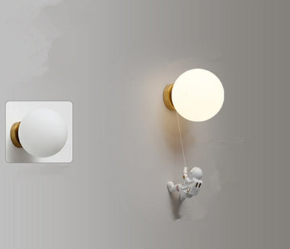 Astronaut Wall Light