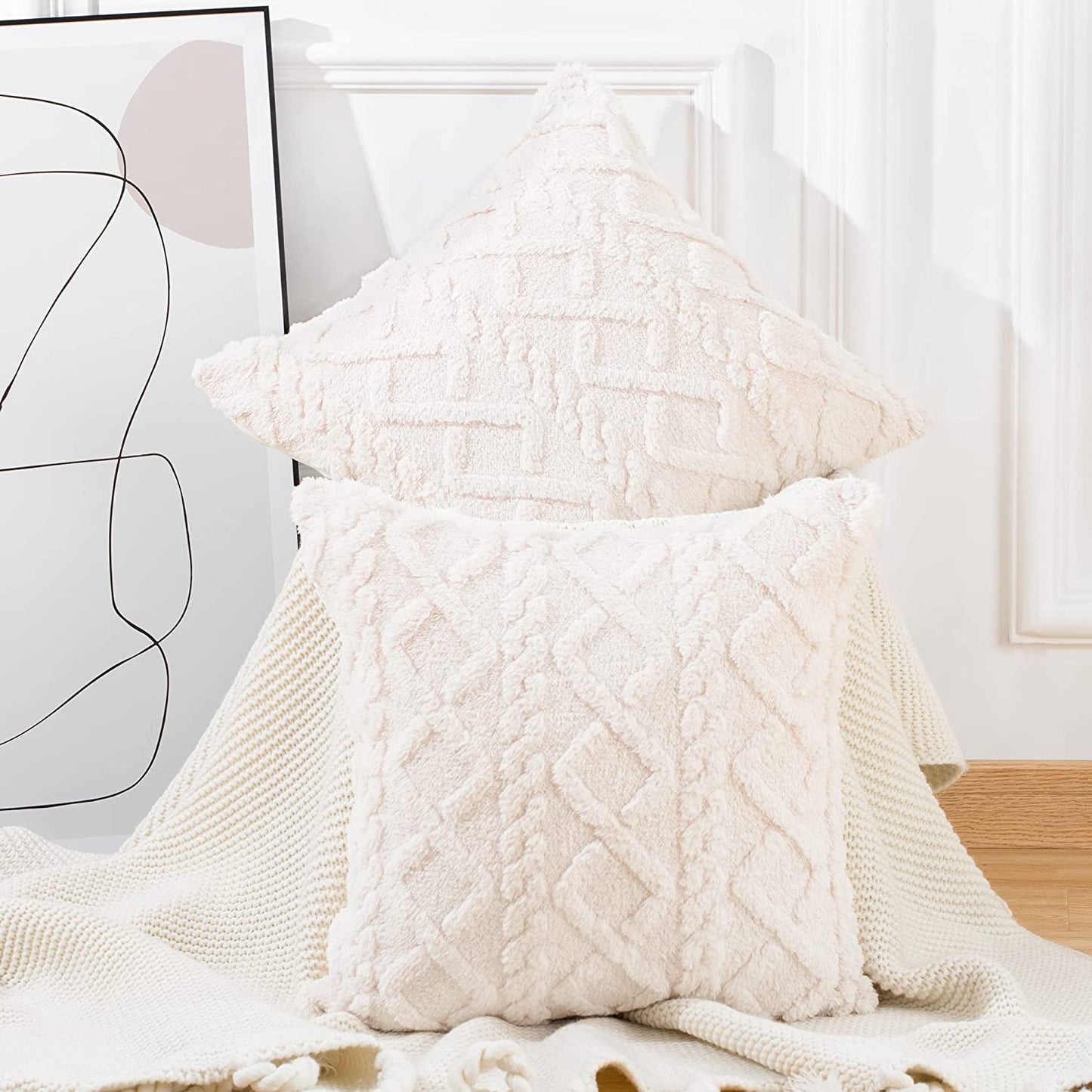 Plush Pillow Cover