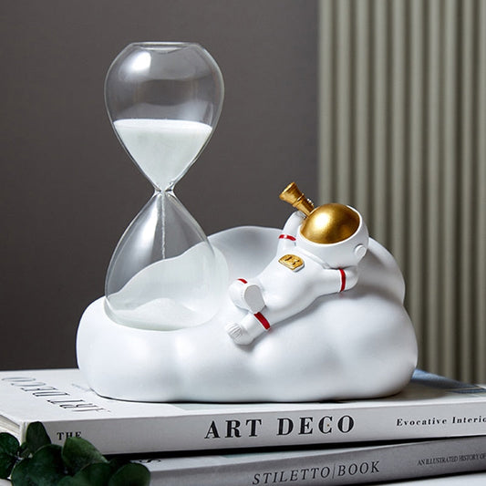 Decorative Astronaut Hourglass