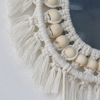 Macramé Mirror Boho Decor