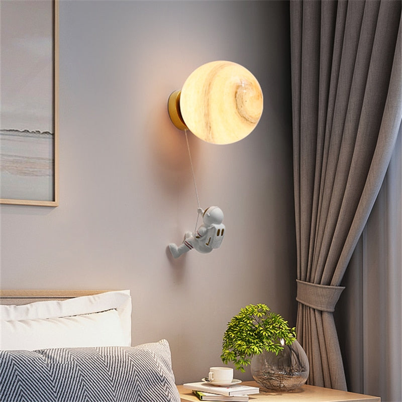 Astronaut Wall Light