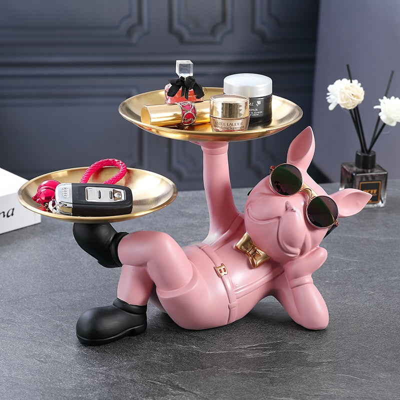 Bulldog Butler Double Tray