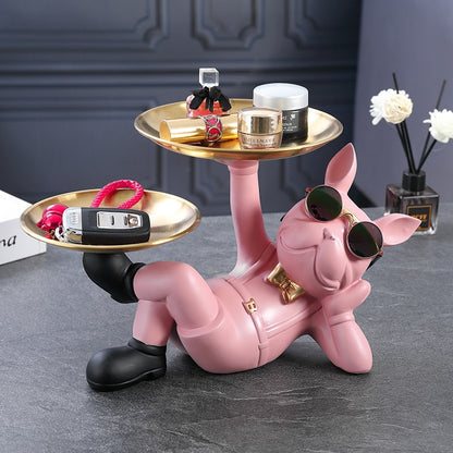 Bulldog Butler Double Tray