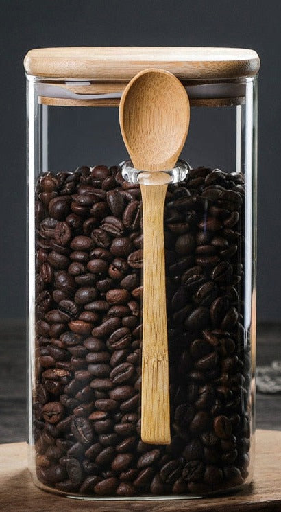 Condiment Holder with Spoon