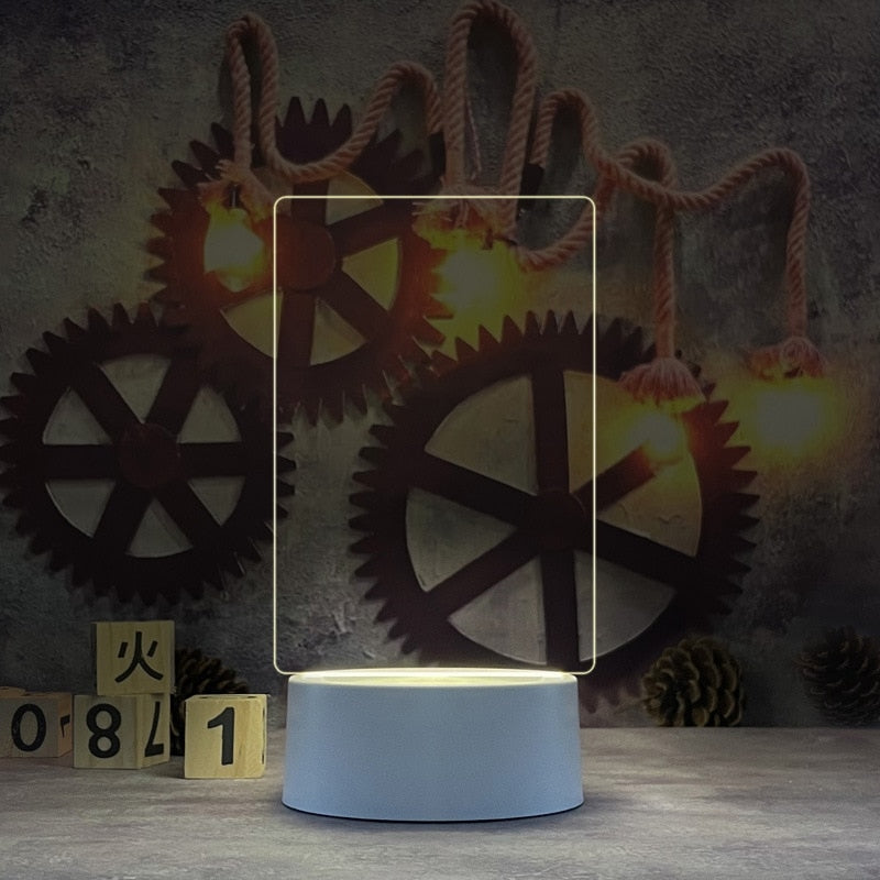 Illuminated Note Board