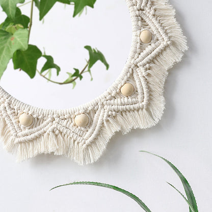 Macramé Mirror Boho Decor