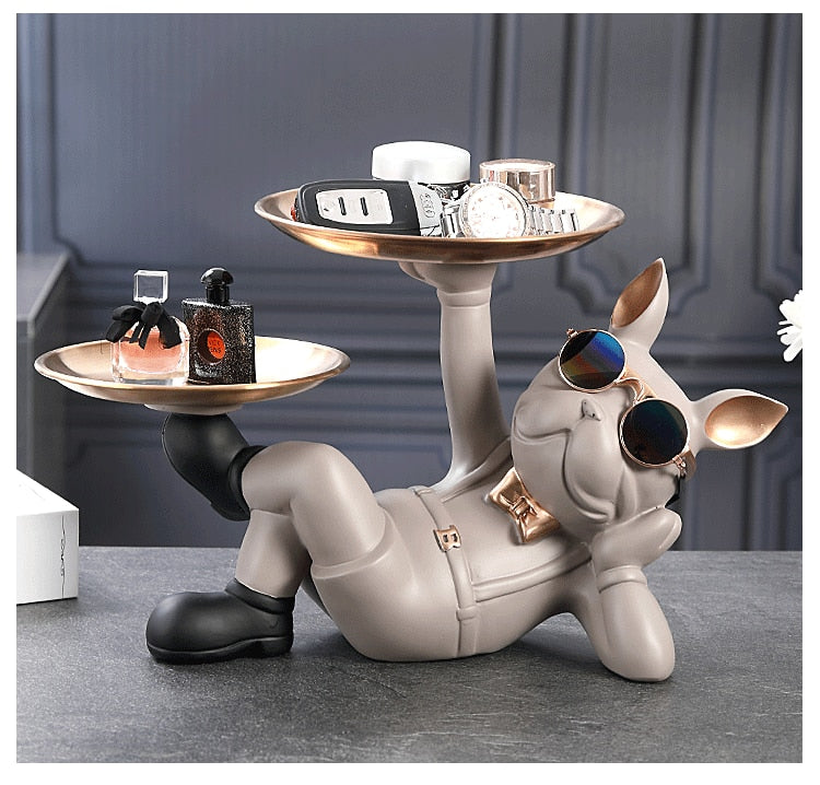 Bulldog Butler Double Tray