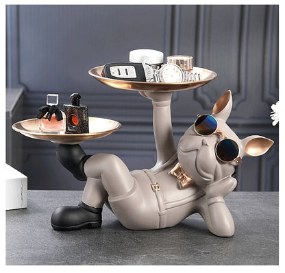 Bulldog Butler Double Tray