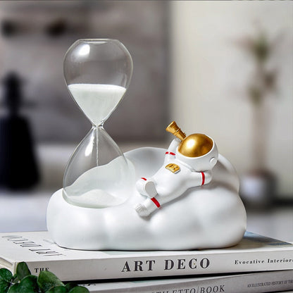 Decorative Astronaut Hourglass