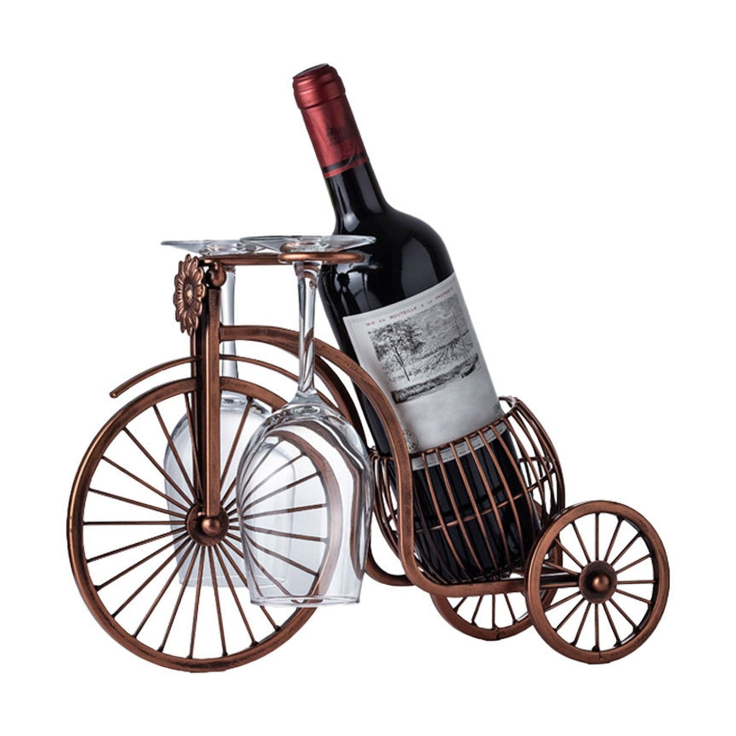 Voroncycle Wine and Glass Rack