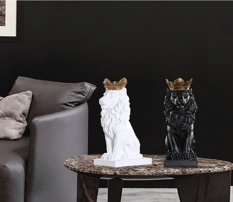 Emperor Lion Statuette