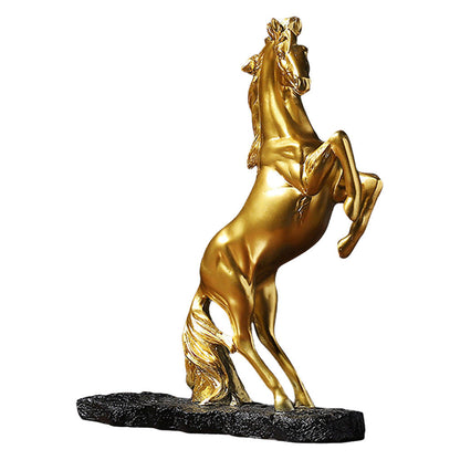Imposing Horse Wine Rack