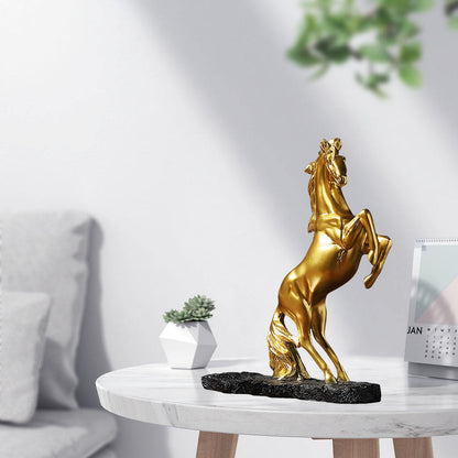 Imposing Horse Wine Rack