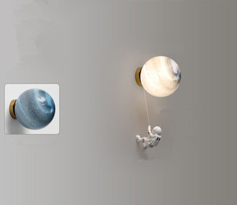 Astronaut Wall Light