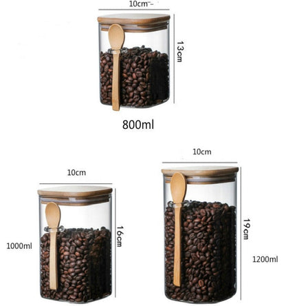 Condiment Holder with Spoon