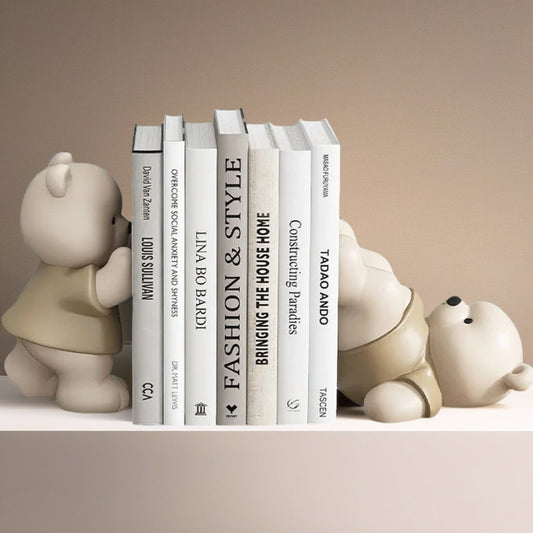 Friendly Bear Bookend – 2-Piece Set