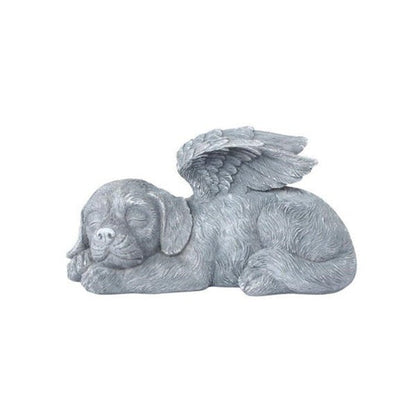 Angel Dog and Cat Figurine