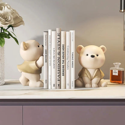 Friendly Bear Bookend – 2-Piece Set