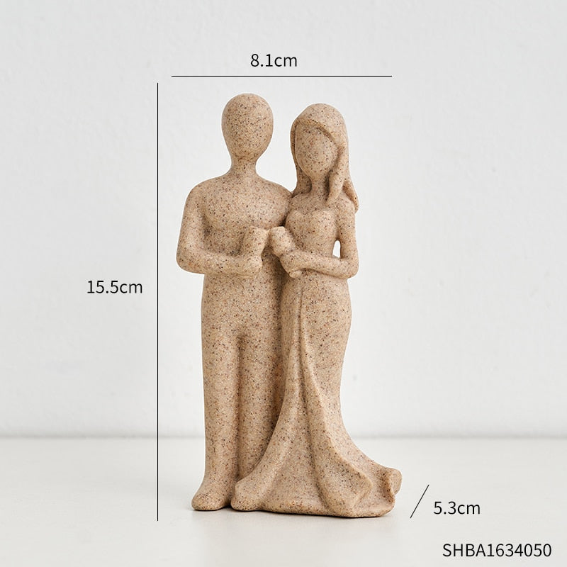 Toasting Couple Figurines