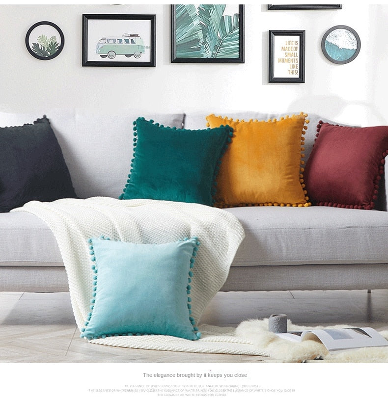 Velvet Pillow Cover