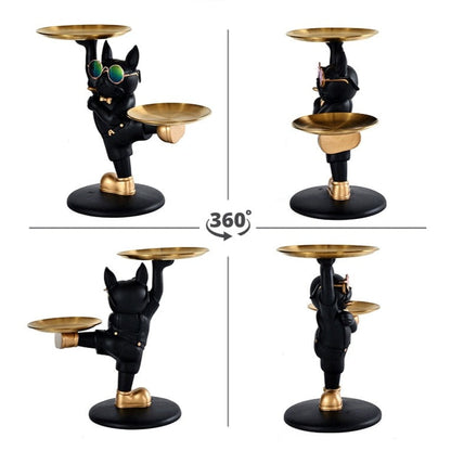 Bulldog Butler KungFu Double Tray