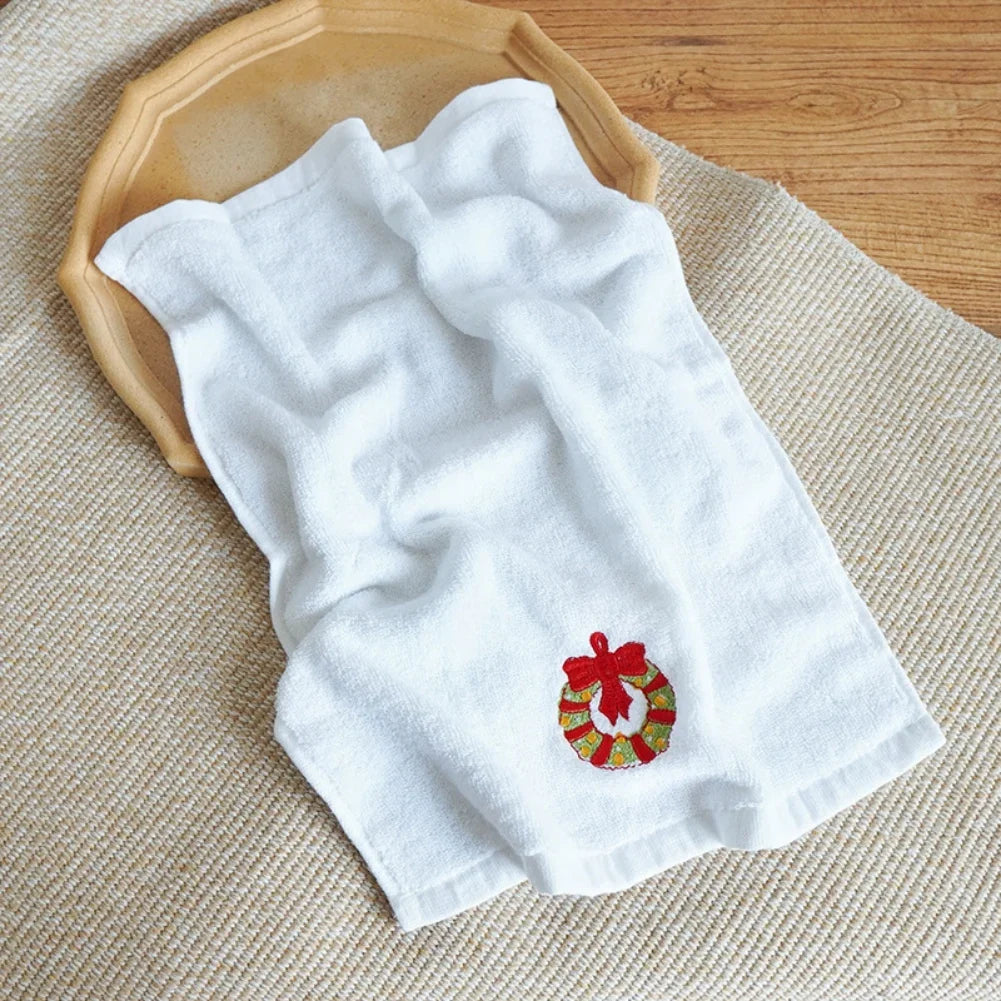 Embroidered Christmas Towel Kit