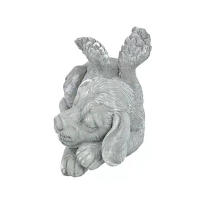Angel Dog and Cat Figurine