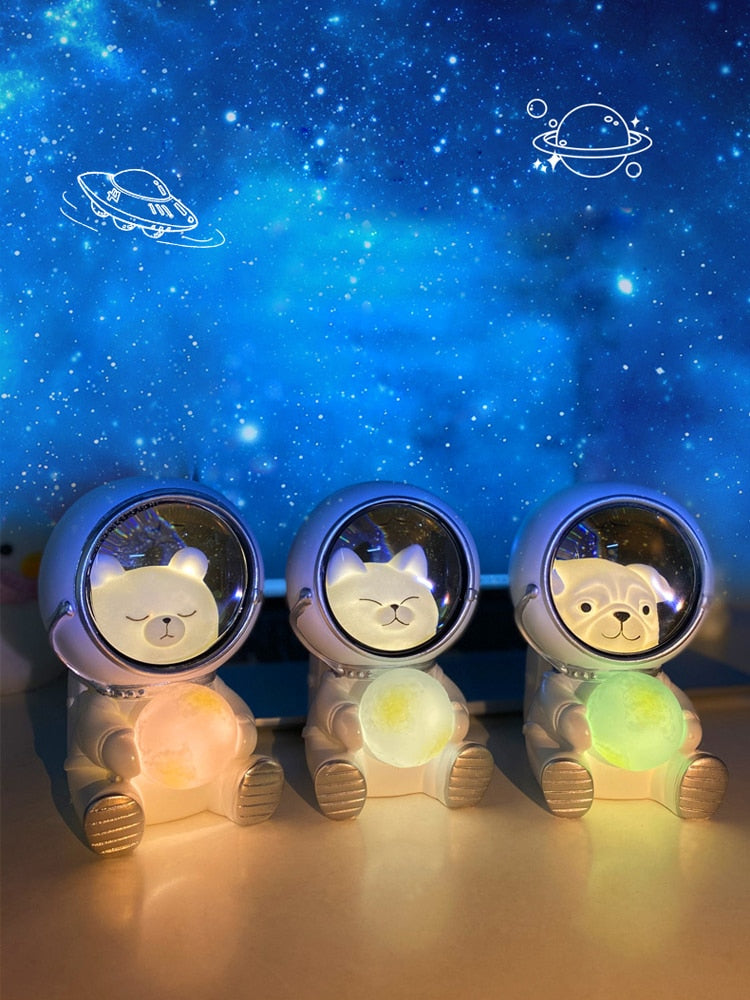 LED Astronaut Lamp