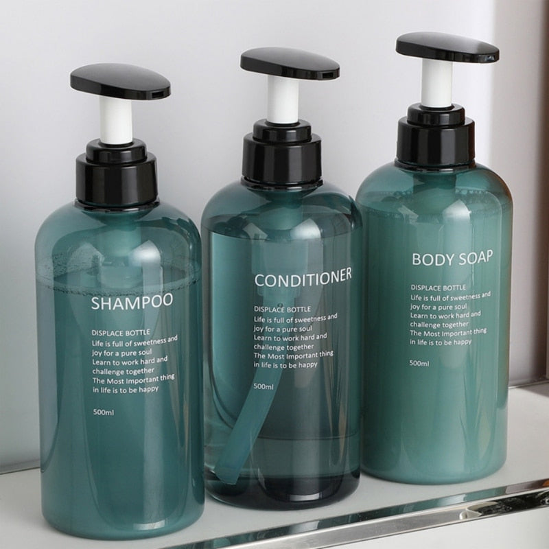 Trio of Contemporary Bathroom Dispensers