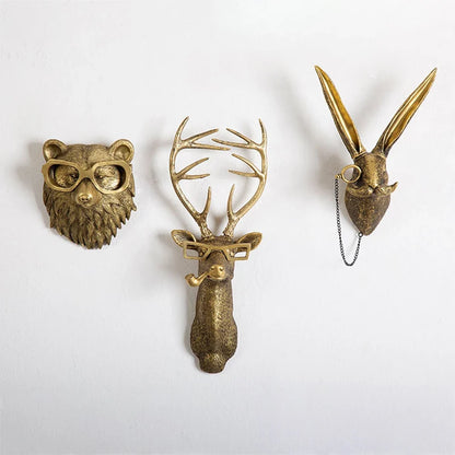 Stylish Golden Wall Animals – Special Edition