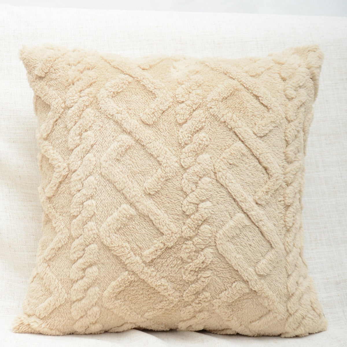 Plush Pillow Cover